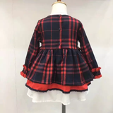 Girls Autumn Set With Bonnet