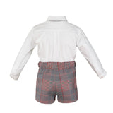 Red Check Buster Suit