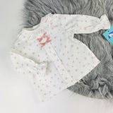 Pink & Cream Two Piece Spanish Dress Set