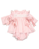 Pink Ribbon & Bows Spanish Jam Pants Set