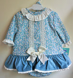 Baby Girls Three-Piece Short Skirt Set Outfit