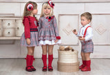Red Check Buster Suit