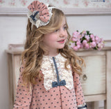Pink & Ivory Lace Hairband