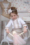 Girls Beige Hair Clip