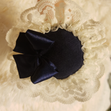 Handmade Navy Velvet Headband