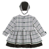 Green / Red with Gray Check Dress Set