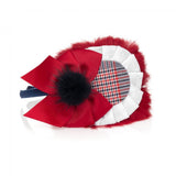 Red & Blue Tartan Hairband