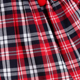 Red Check Baby Dress Set