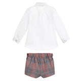 Red Check Buster Suit
